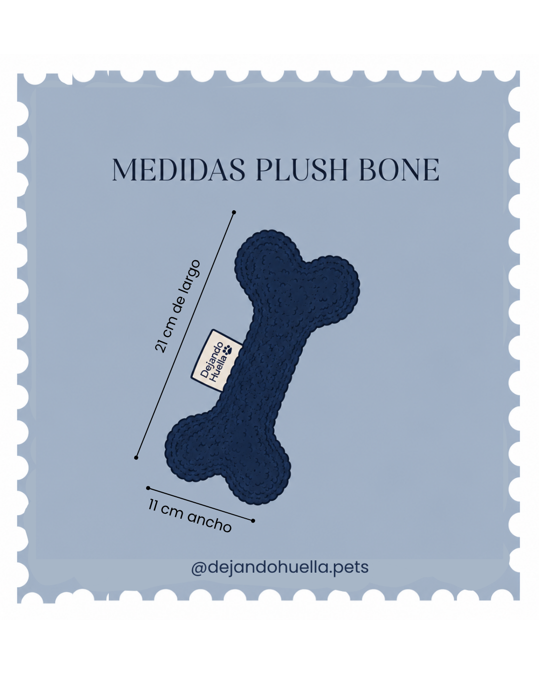 Plush bone