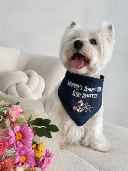 Bandana Mommy´s Flowers