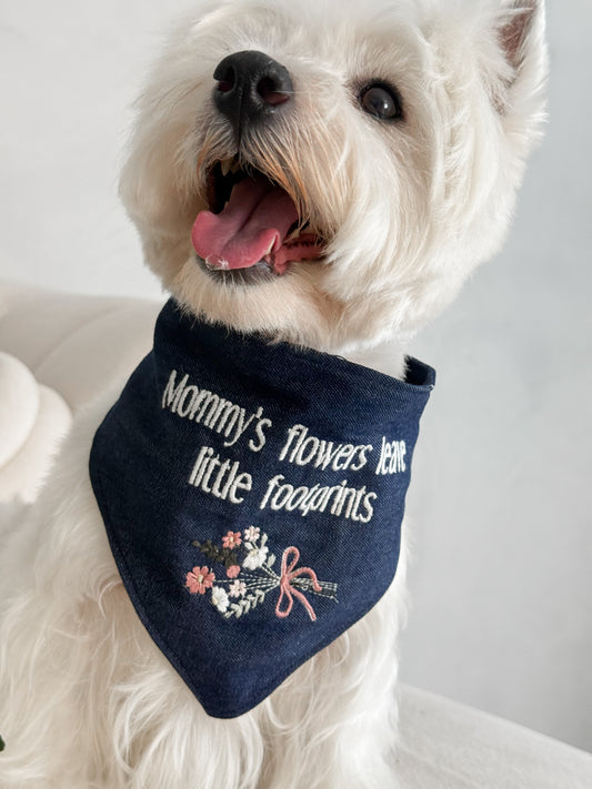 Bandana Mommy´s Flowers